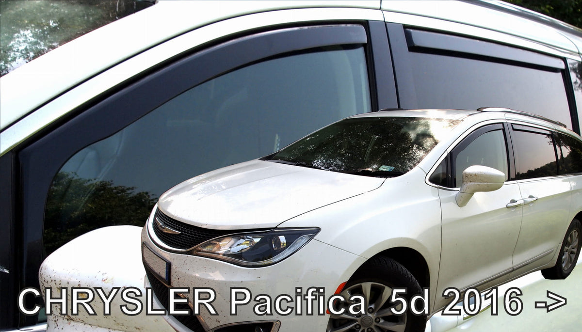 מגני רוח השחלה CHRYSLER Pacifica 2016-> (rear deflectors included) – Heko™